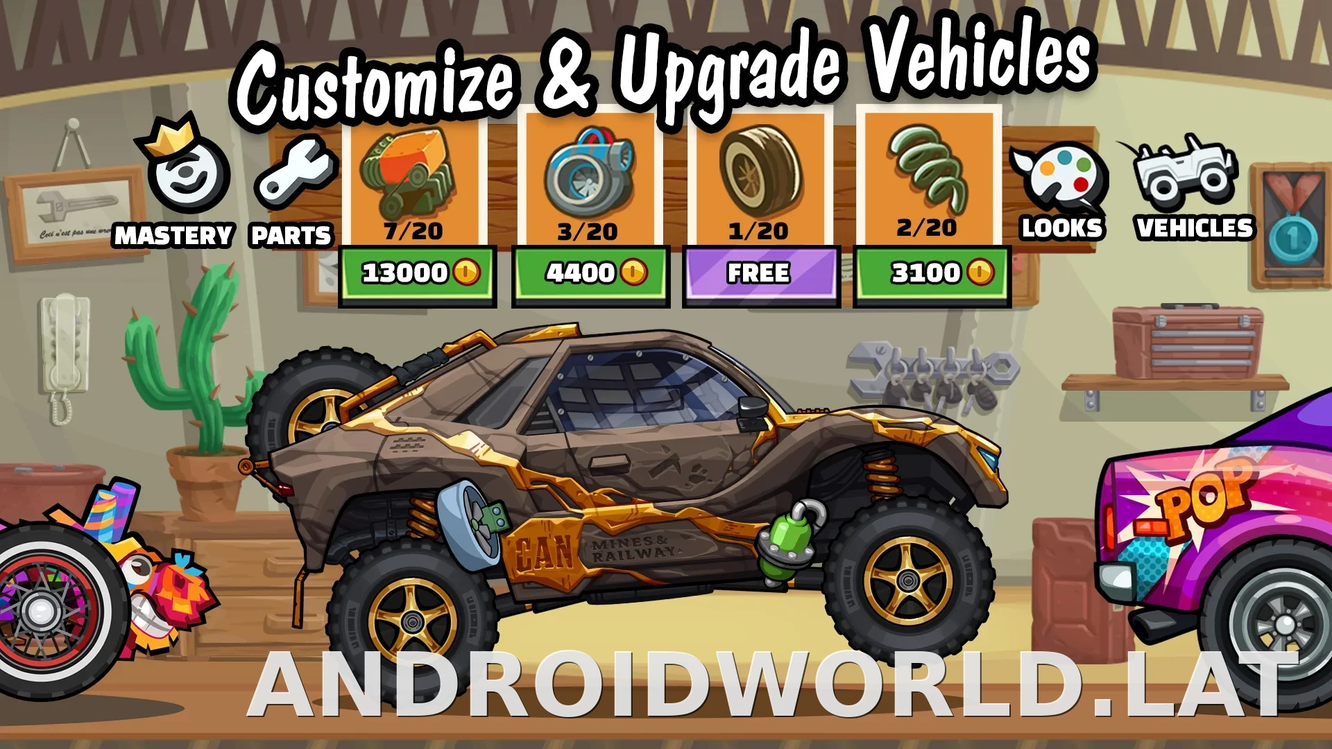 Hill Climb Racing 2 скриншот 5