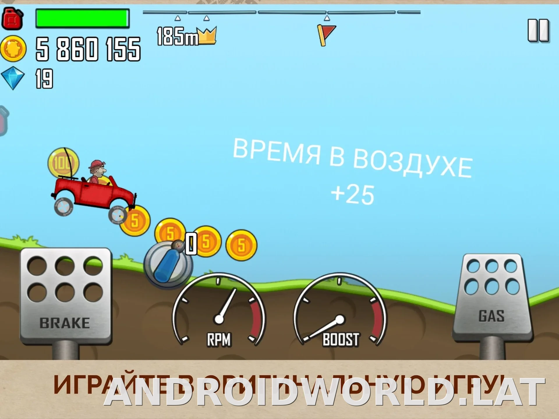 Hill Climb Racing скриншот 5