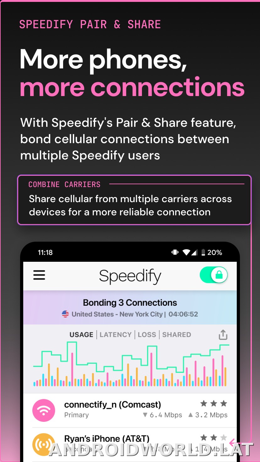 Speedify скриншот 5