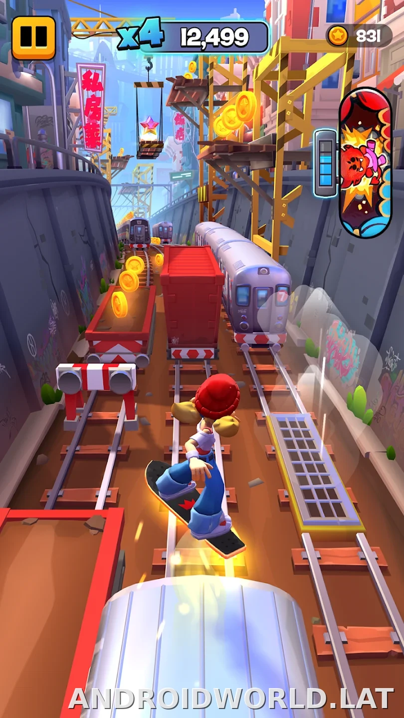 Subway Surfers City скриншот 4